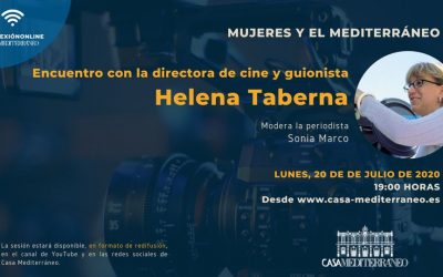 Encuentro con Helena Taberna en CASA MEDITERRANEO